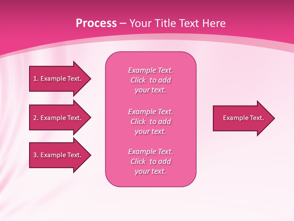 Abstract Red Fractal PowerPoint Template