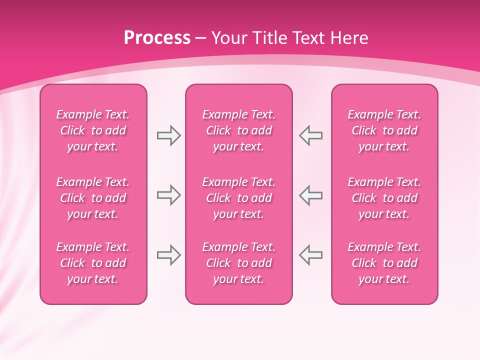 Abstract Red Fractal PowerPoint Template