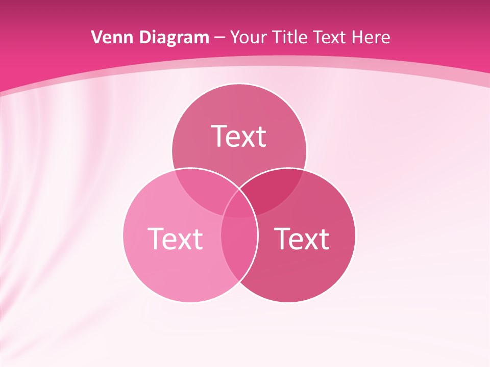 Abstract Red Fractal PowerPoint Template