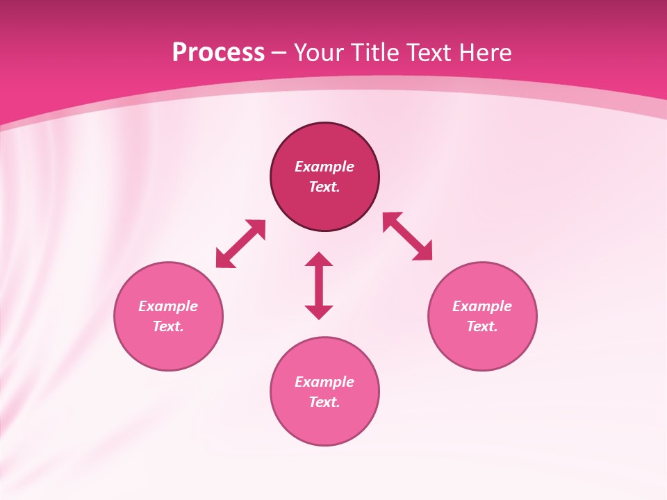 Abstract Red Fractal PowerPoint Template