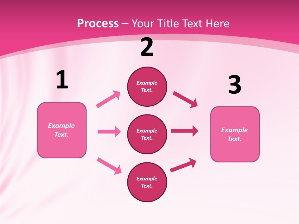 Abstract Red Fractal PowerPoint Template