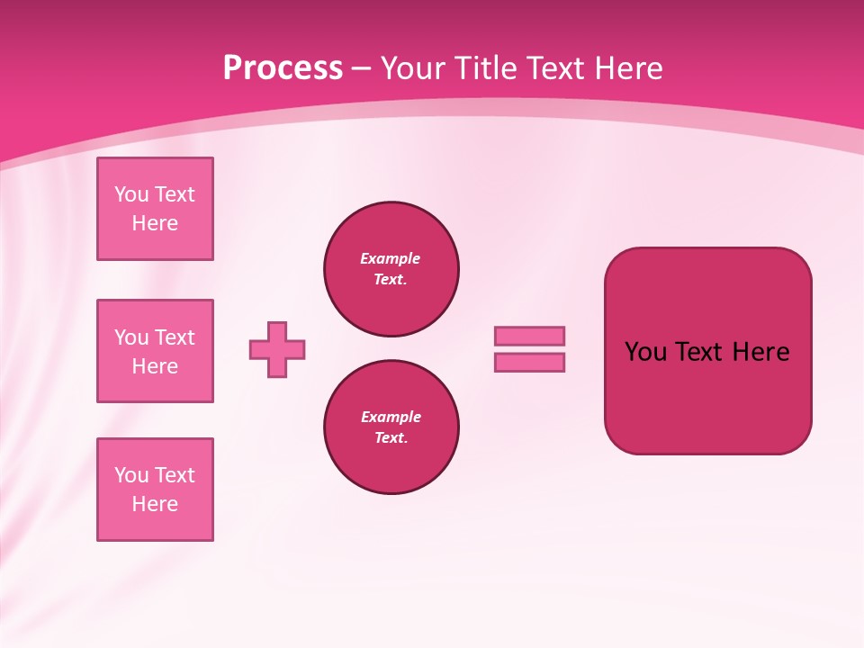 Abstract Red Fractal PowerPoint Template