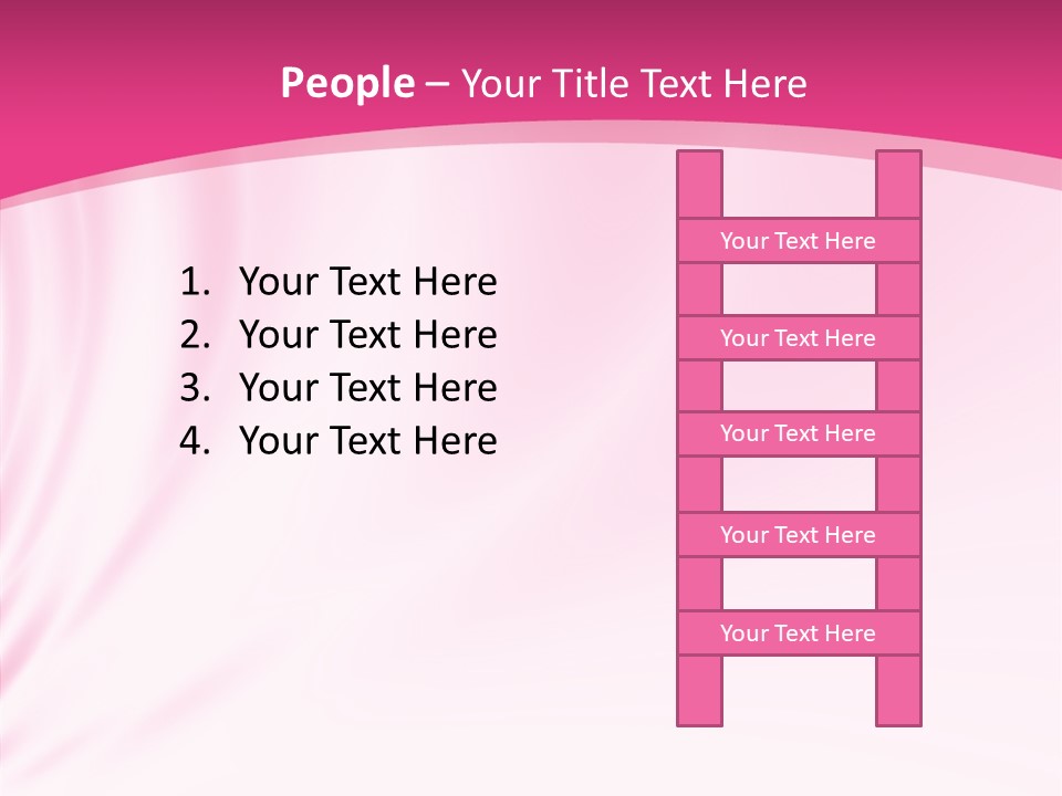 Abstract Red Fractal PowerPoint Template