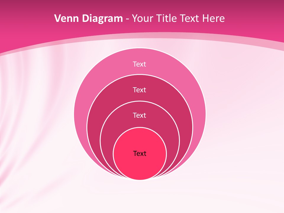 Abstract Red Fractal PowerPoint Template