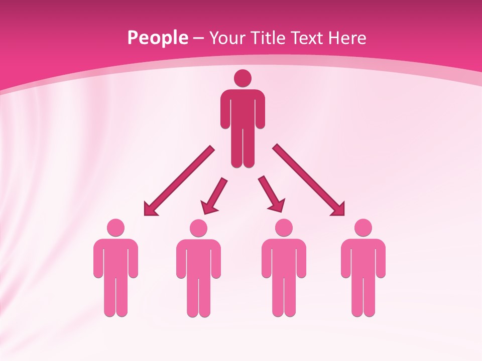 Abstract Red Fractal PowerPoint Template