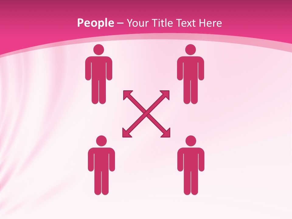 Abstract Red Fractal PowerPoint Template