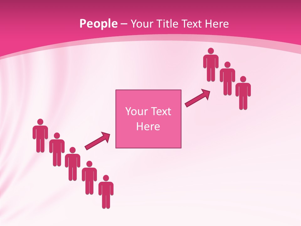 Abstract Red Fractal PowerPoint Template