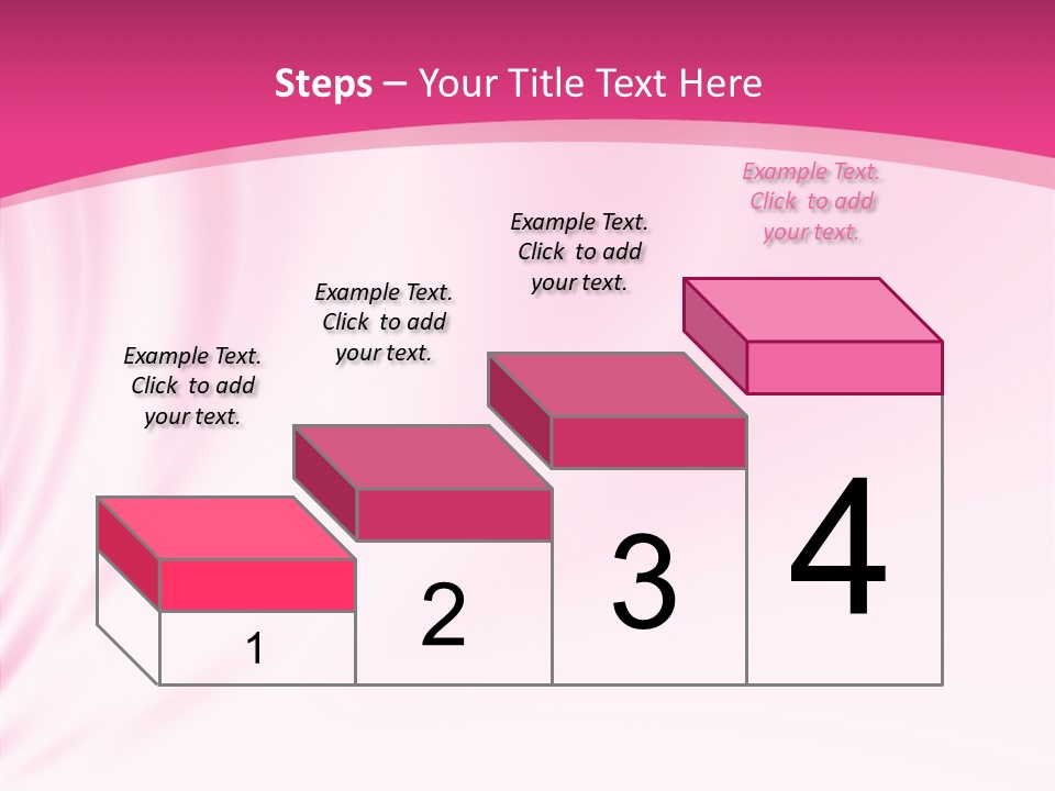 Abstract Red Fractal PowerPoint Template