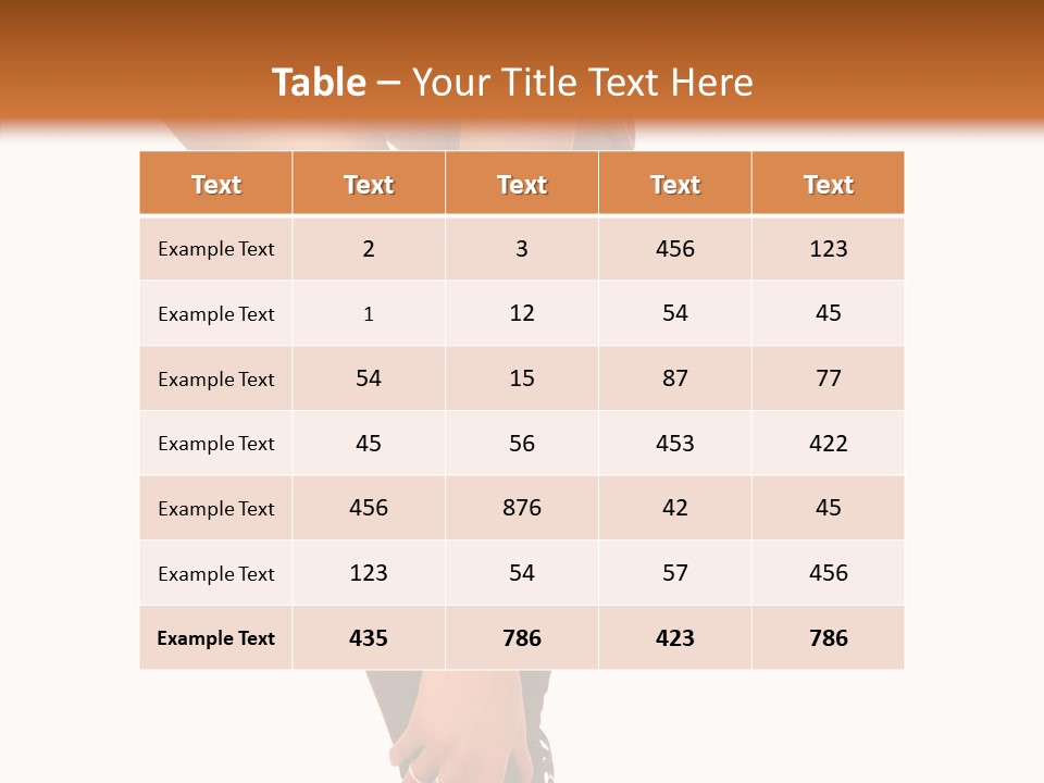 Team Together Boardroom PowerPoint Template