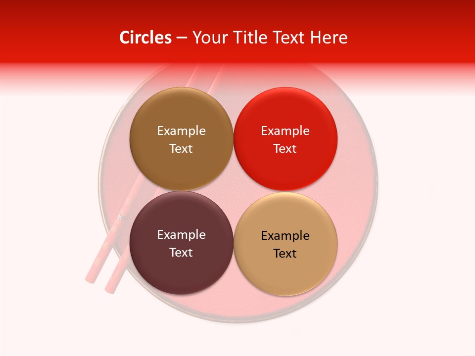 Empty Wooden Dinner PowerPoint Template