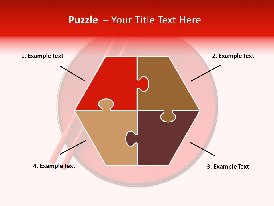 Empty Wooden Dinner PowerPoint Template