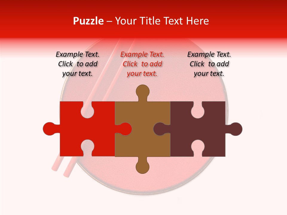 Empty Wooden Dinner PowerPoint Template