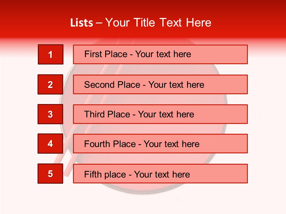 Empty Wooden Dinner PowerPoint Template