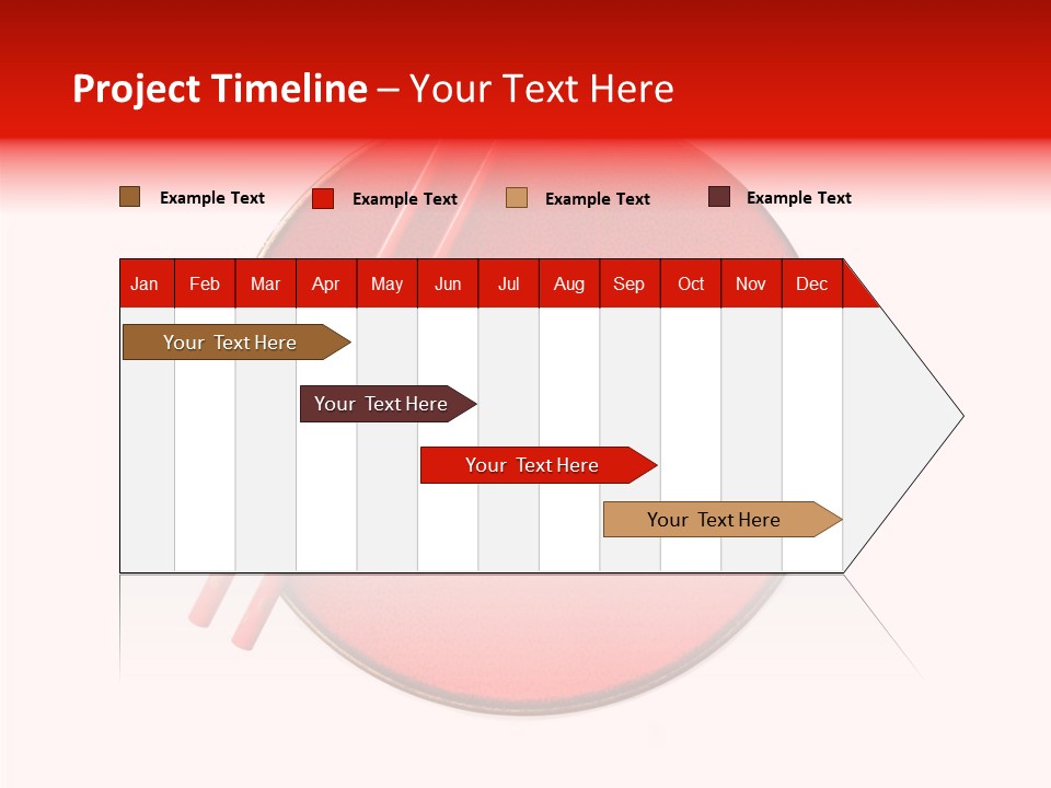 Empty Wooden Dinner PowerPoint Template