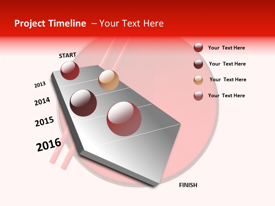 Empty Wooden Dinner PowerPoint Template