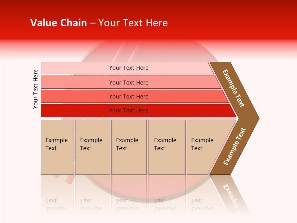 Empty Wooden Dinner PowerPoint Template