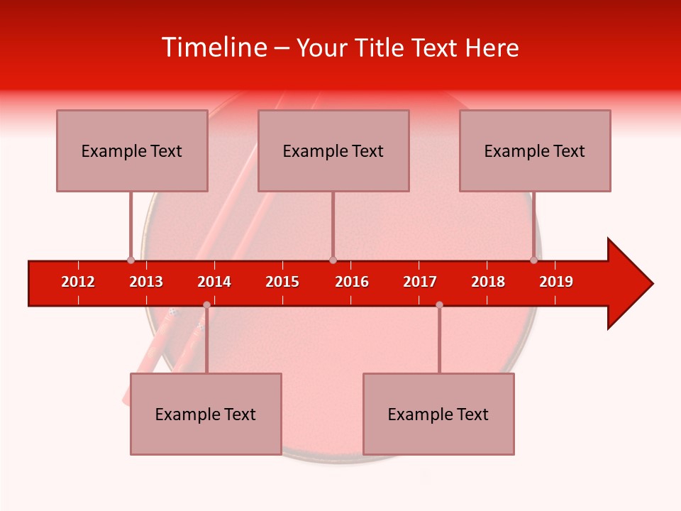 Empty Wooden Dinner PowerPoint Template