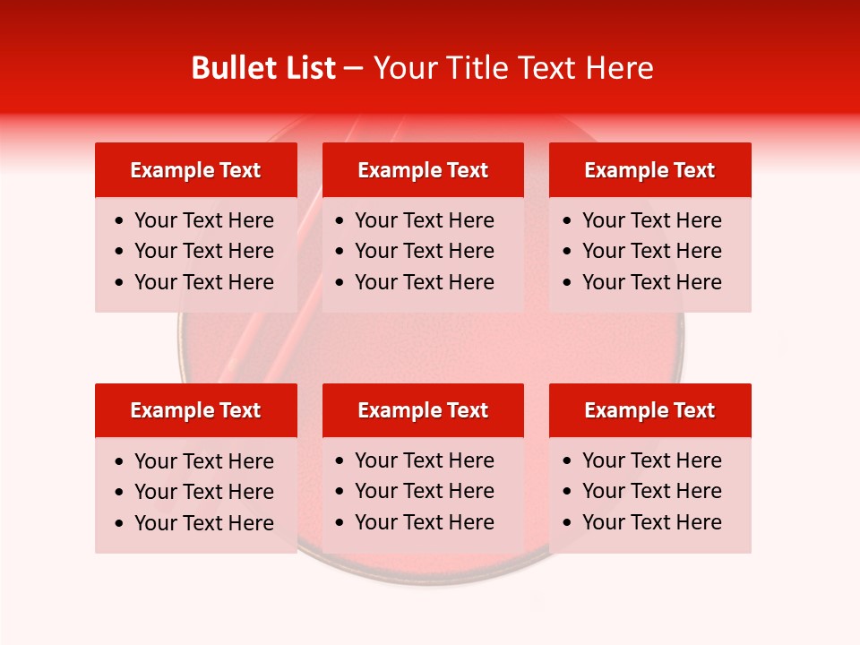 Empty Wooden Dinner PowerPoint Template