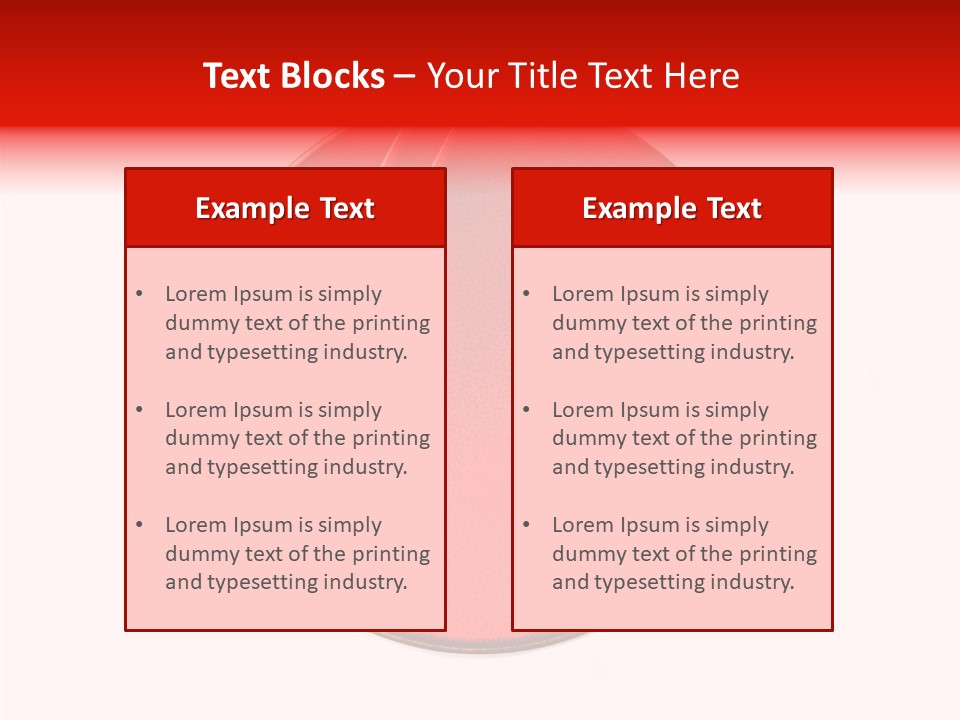 Empty Wooden Dinner PowerPoint Template