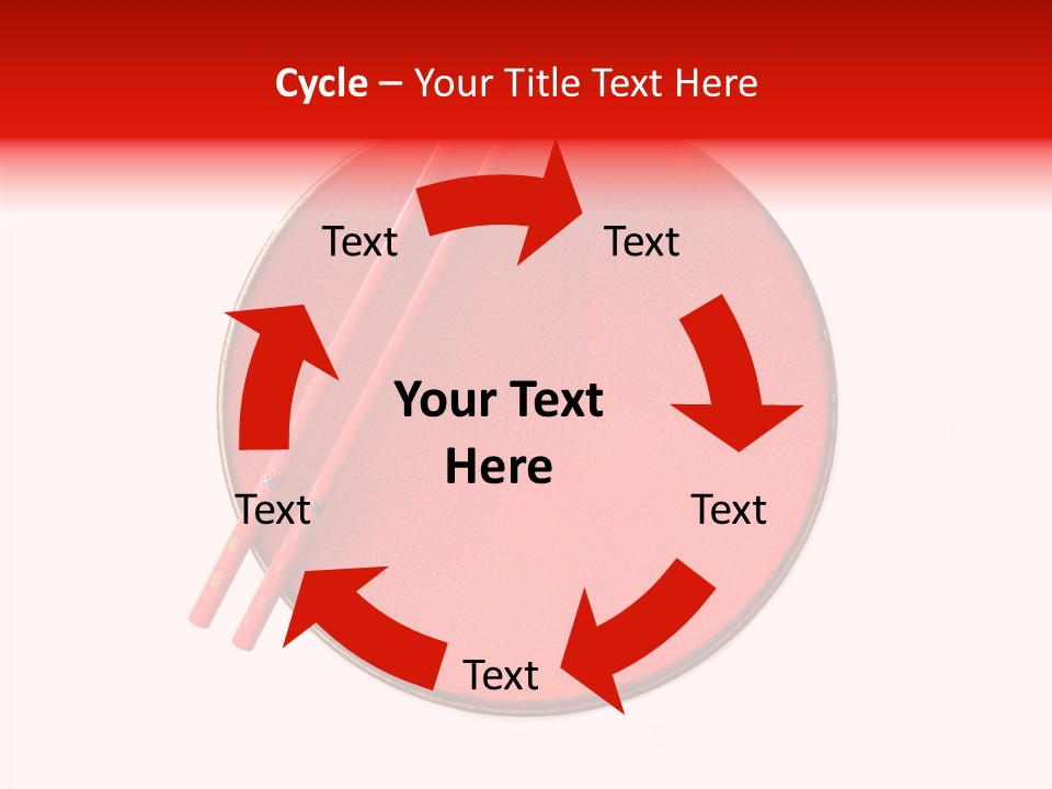 Empty Wooden Dinner PowerPoint Template