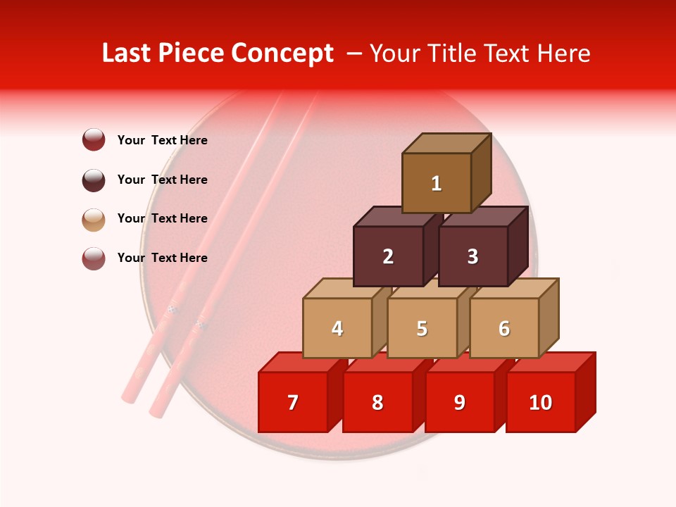 Empty Wooden Dinner PowerPoint Template