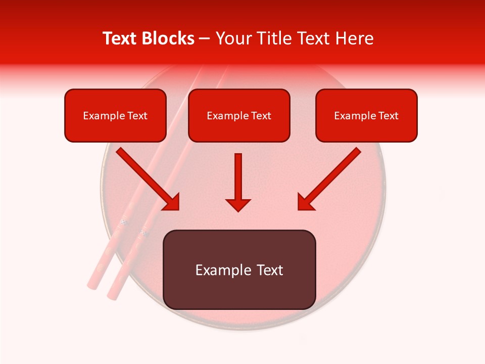 Empty Wooden Dinner PowerPoint Template