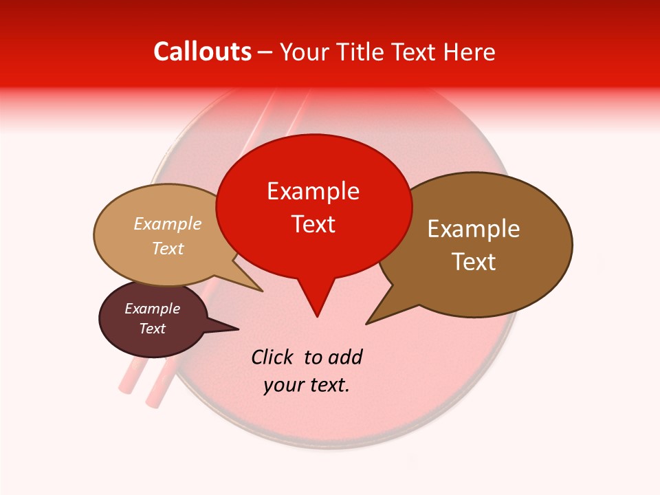 Empty Wooden Dinner PowerPoint Template