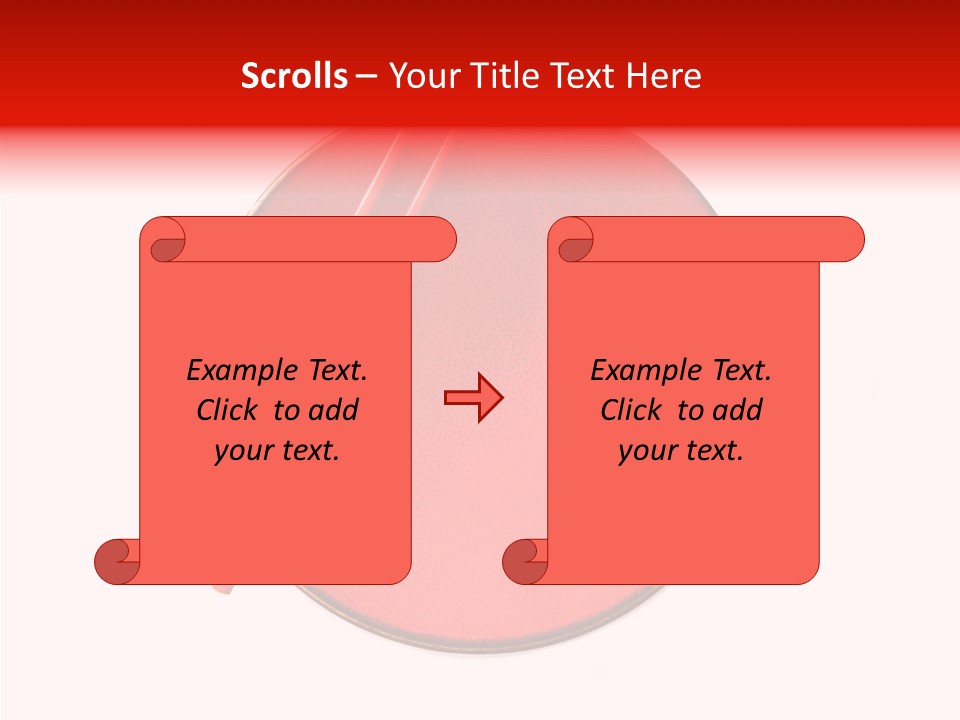Empty Wooden Dinner PowerPoint Template