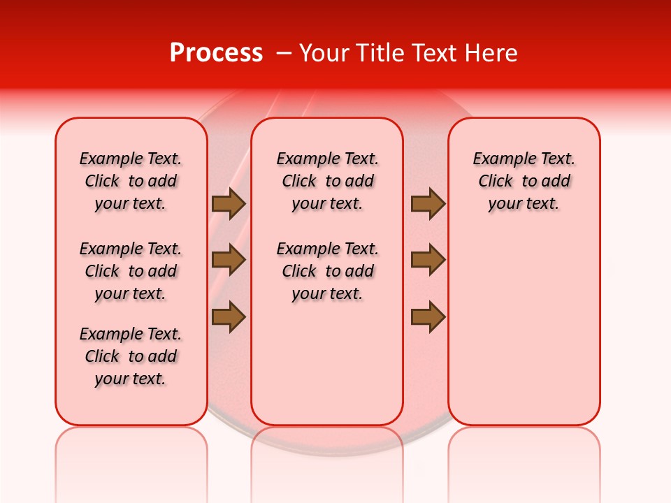 Empty Wooden Dinner PowerPoint Template