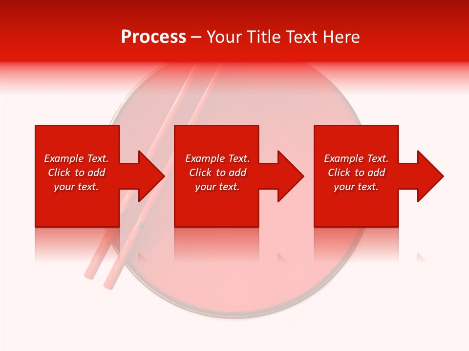 Empty Wooden Dinner PowerPoint Template