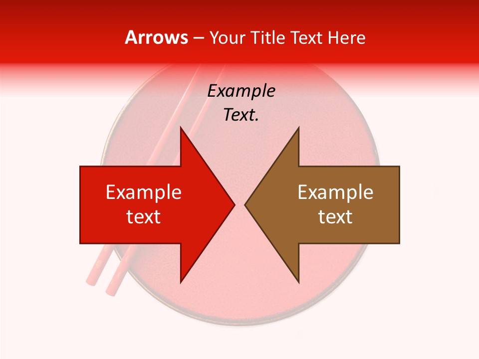 Empty Wooden Dinner PowerPoint Template