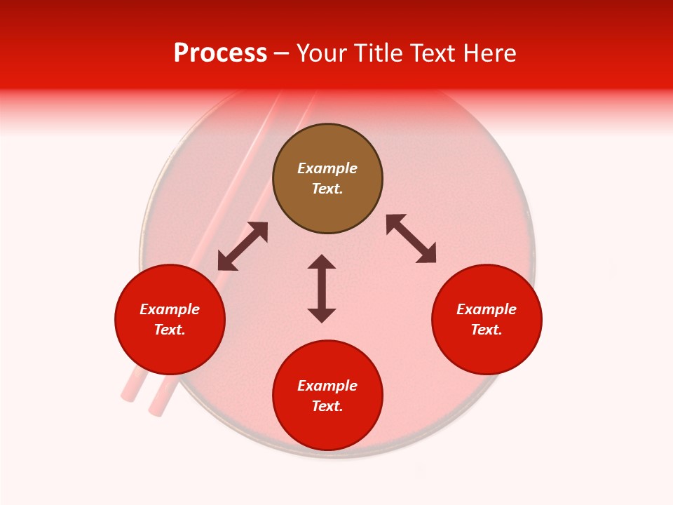 Empty Wooden Dinner PowerPoint Template