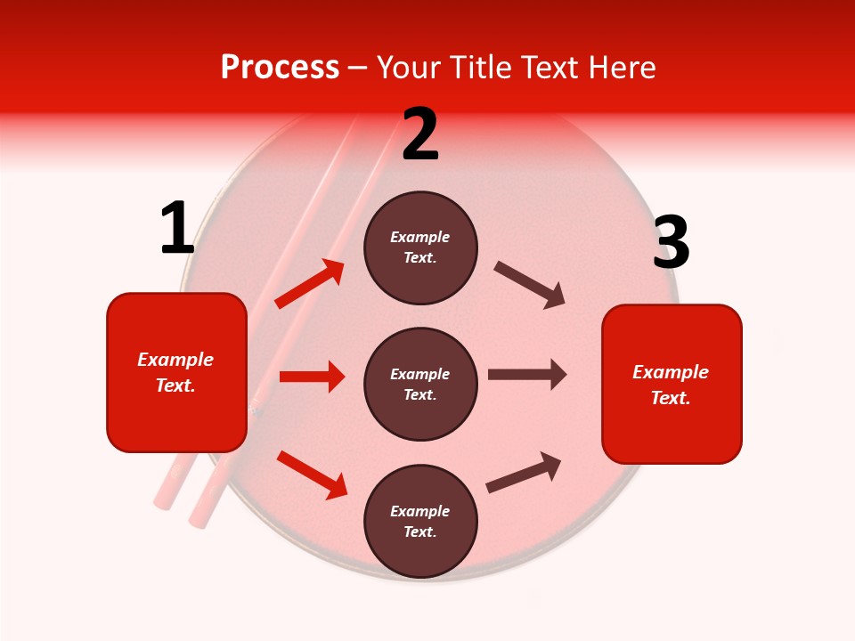 Empty Wooden Dinner PowerPoint Template