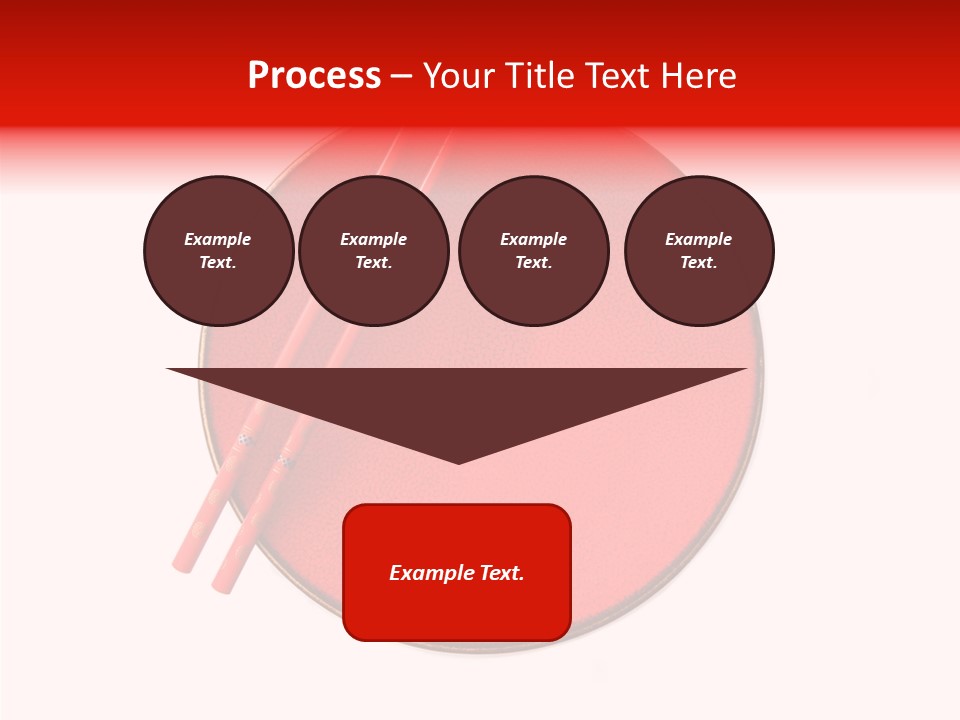 Empty Wooden Dinner PowerPoint Template
