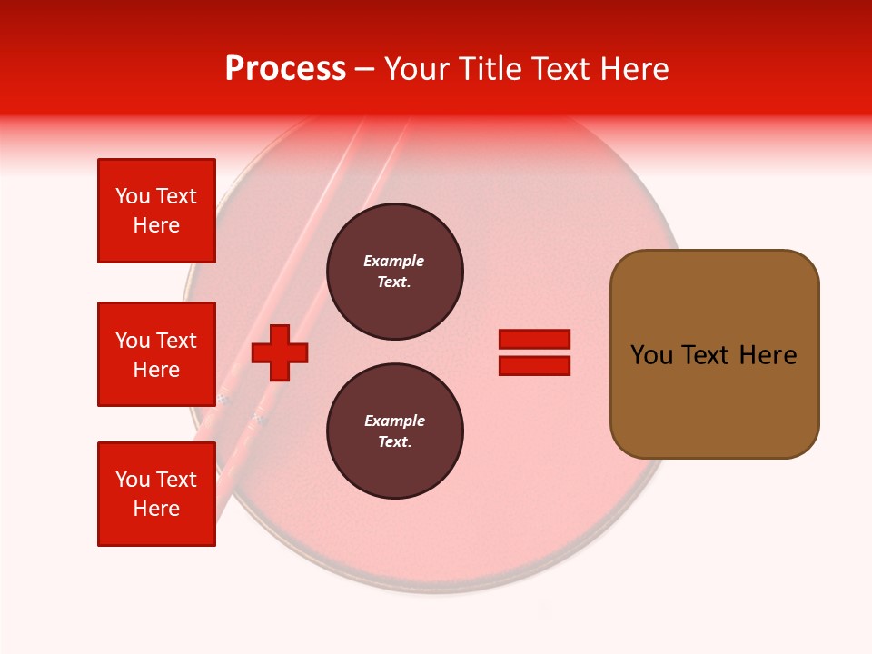 Empty Wooden Dinner PowerPoint Template