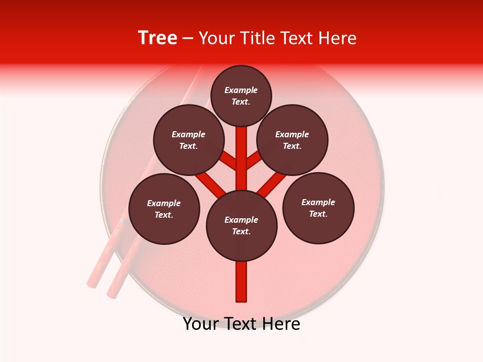 Empty Wooden Dinner PowerPoint Template