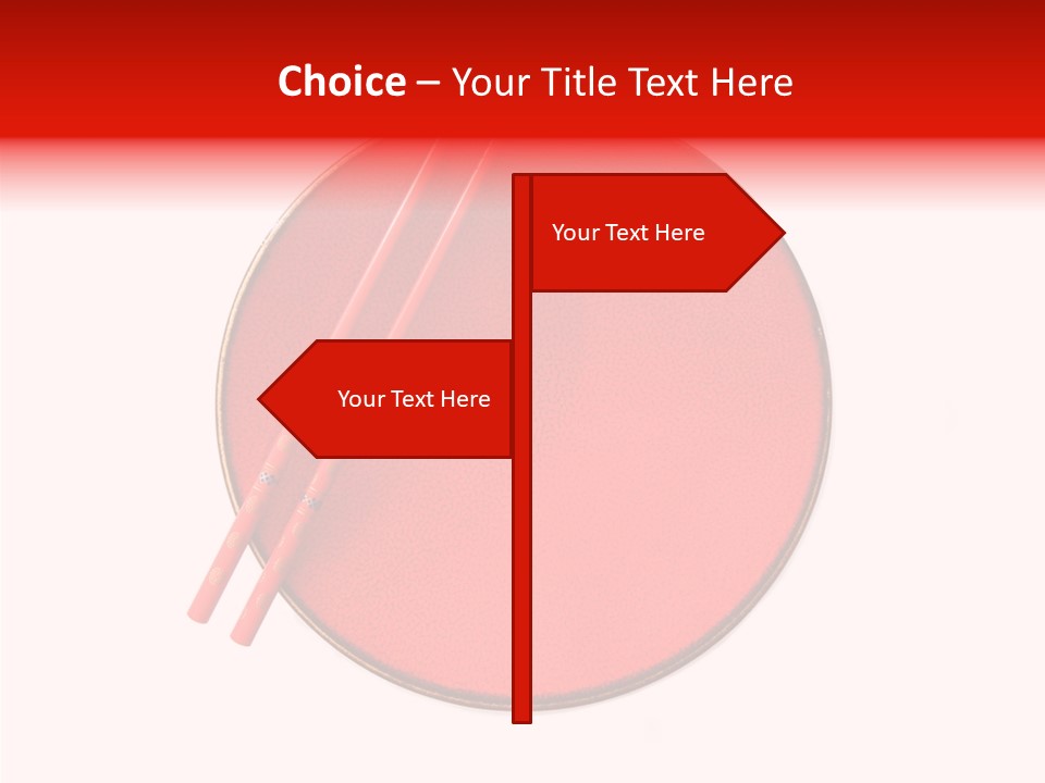 Empty Wooden Dinner PowerPoint Template