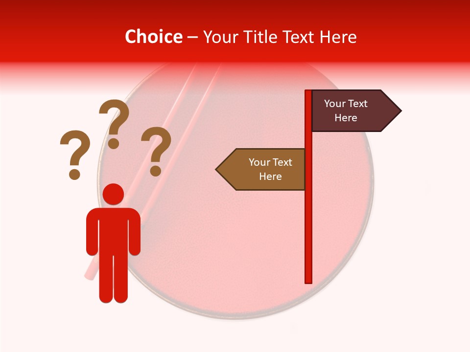 Empty Wooden Dinner PowerPoint Template