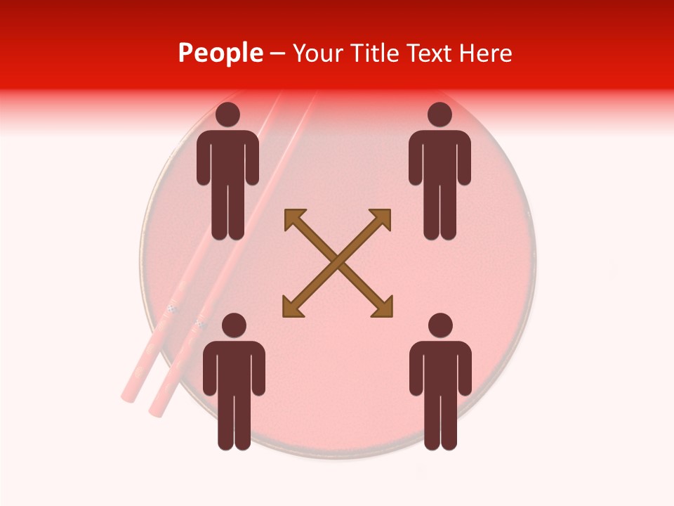 Empty Wooden Dinner PowerPoint Template