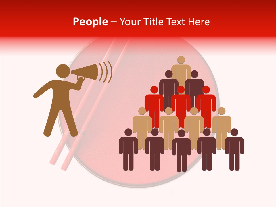 Empty Wooden Dinner PowerPoint Template