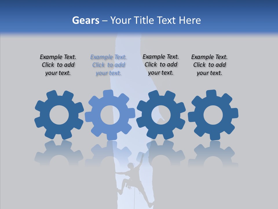 Success Rock Thrill PowerPoint Template