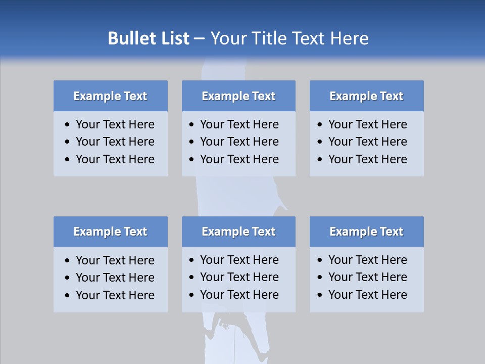 Success Rock Thrill PowerPoint Template