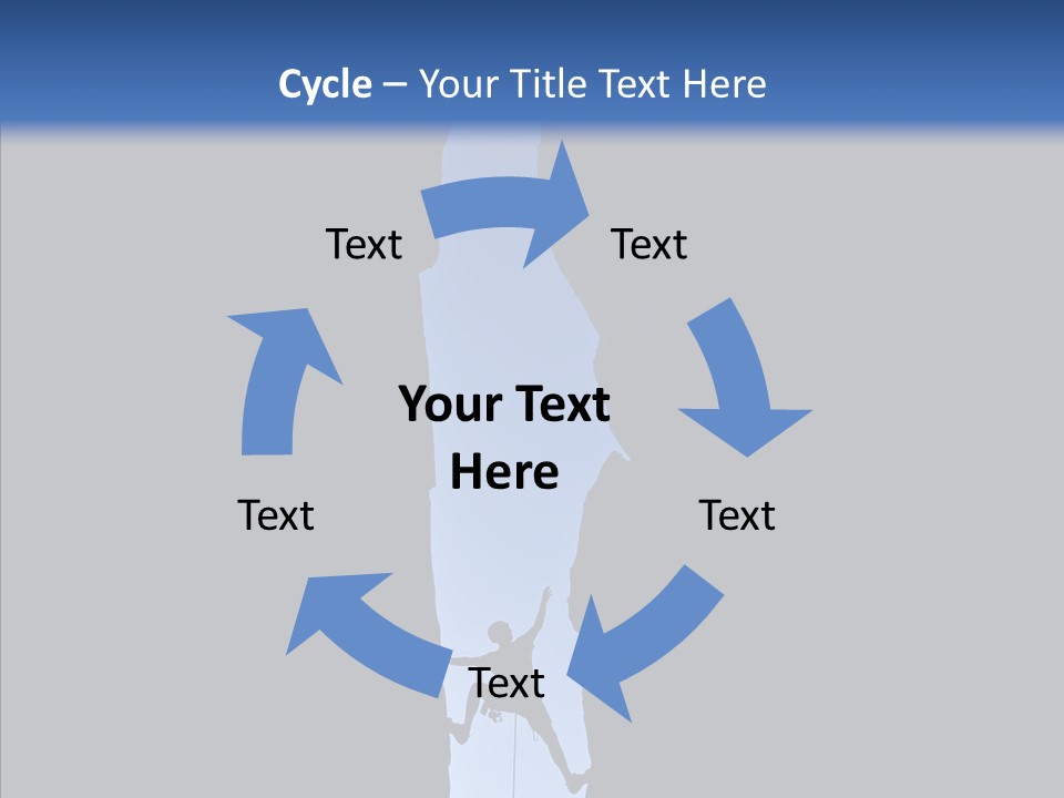 Success Rock Thrill PowerPoint Template