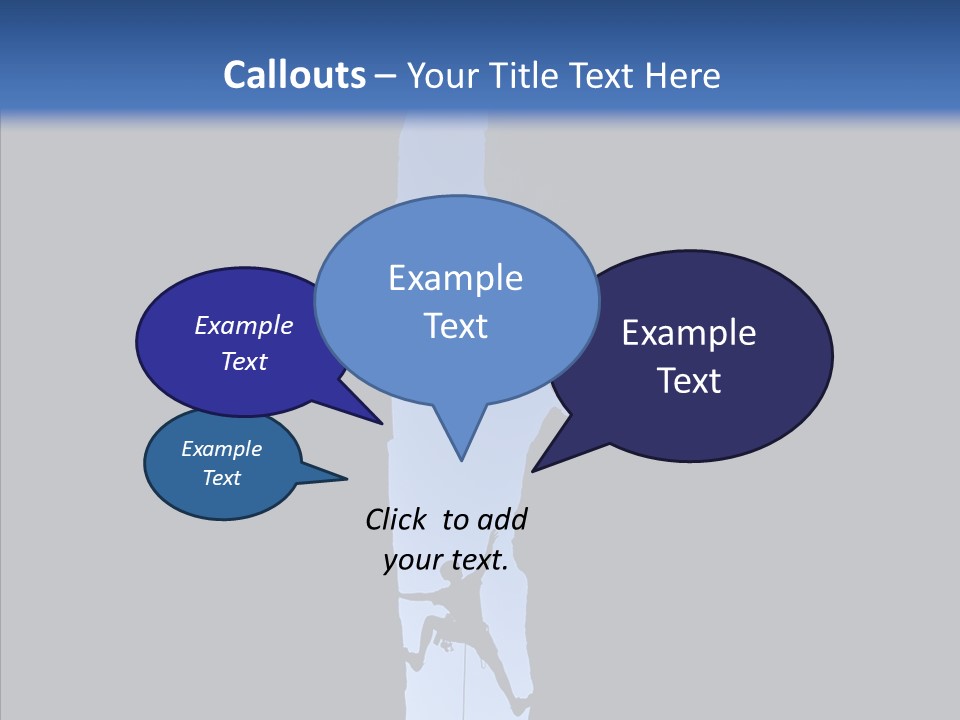 Success Rock Thrill PowerPoint Template