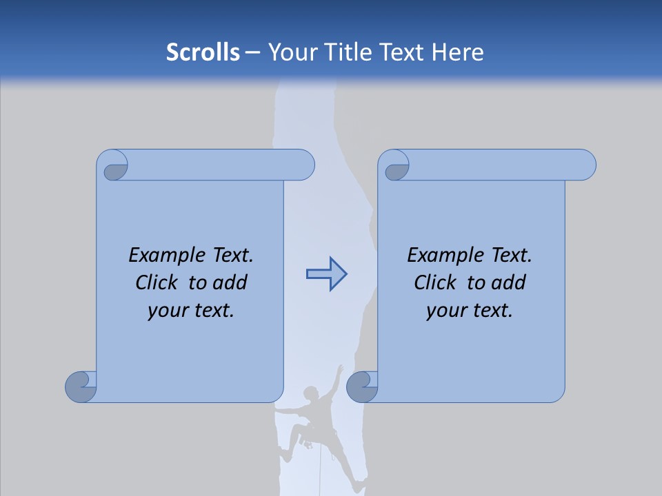 Success Rock Thrill PowerPoint Template