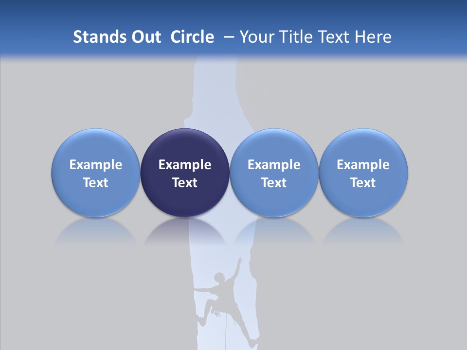 Success Rock Thrill PowerPoint Template