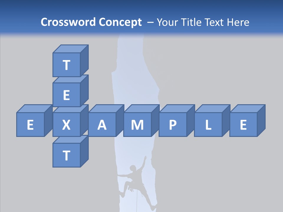Success Rock Thrill PowerPoint Template