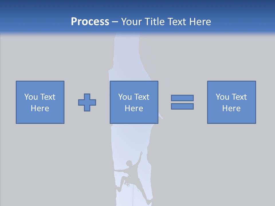 Success Rock Thrill PowerPoint Template