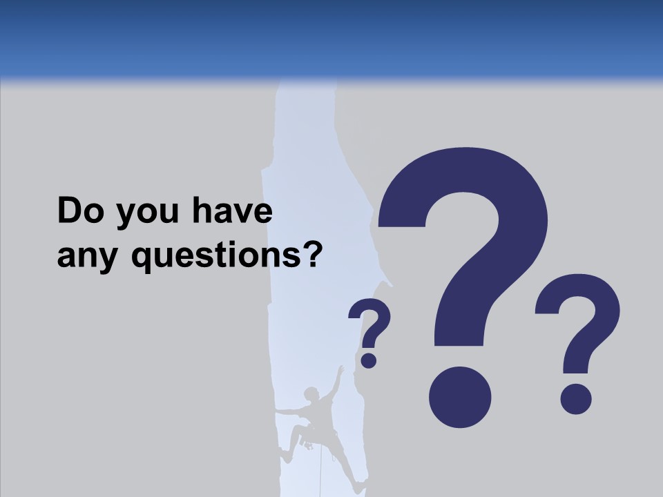 Success Rock Thrill PowerPoint Template