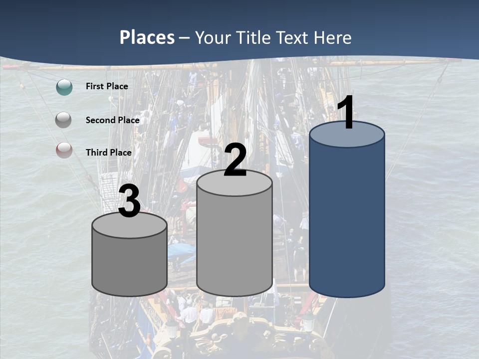 Swedish Wooden Sea PowerPoint Template